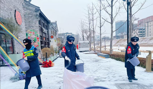 風雪守護！城發集團用堅守筑牢平安防線